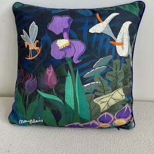 Disney Alice in Wonderland 70th by Mary Blair Throw Pillow (1)